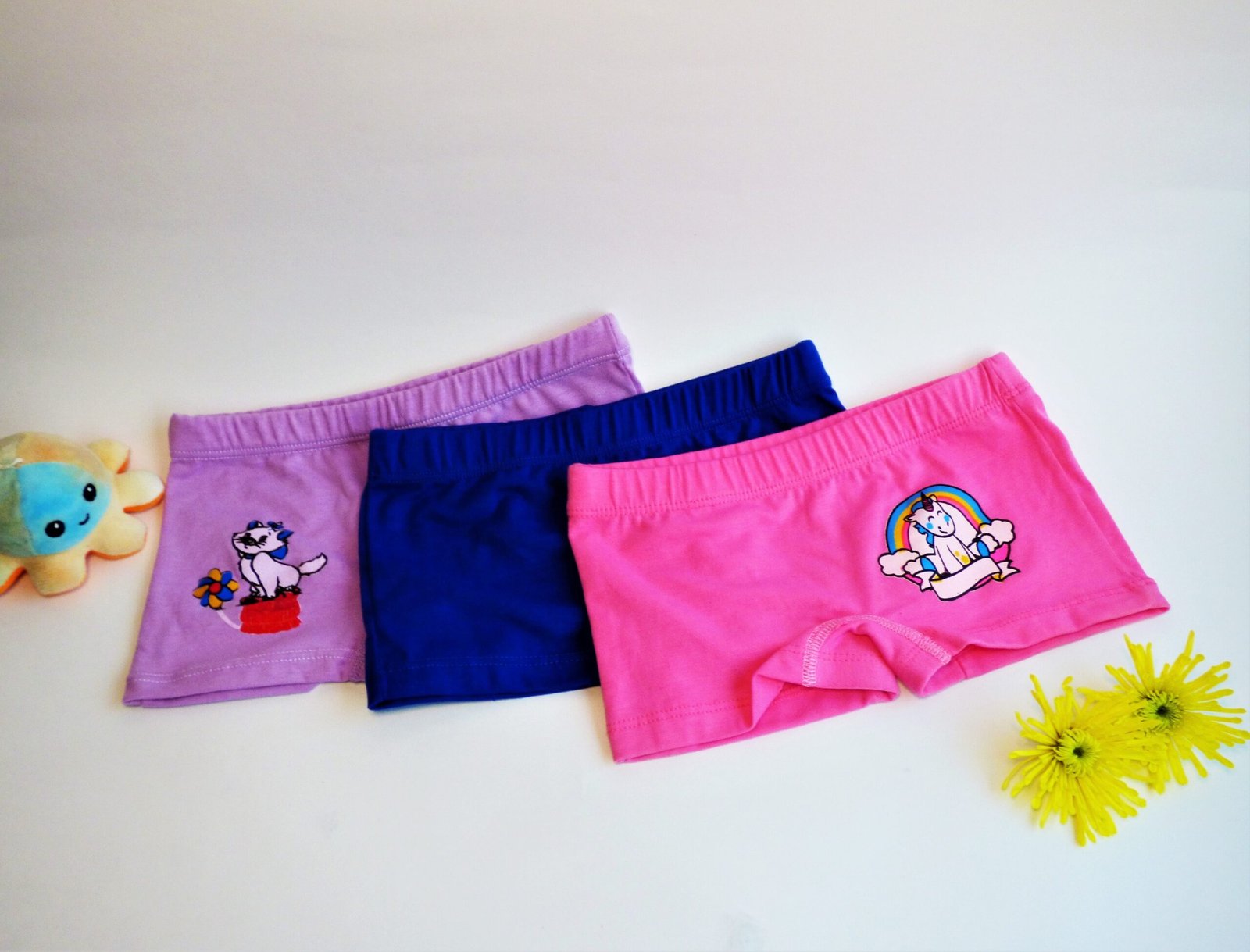 Niñas con online boxer